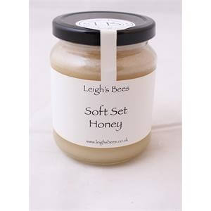 Leigh's Bees Soft Set Honey 454g